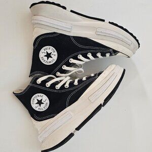 Converse Run Star Legacy CX Platform Women 8 Canvas Black Sneakers men 6.5